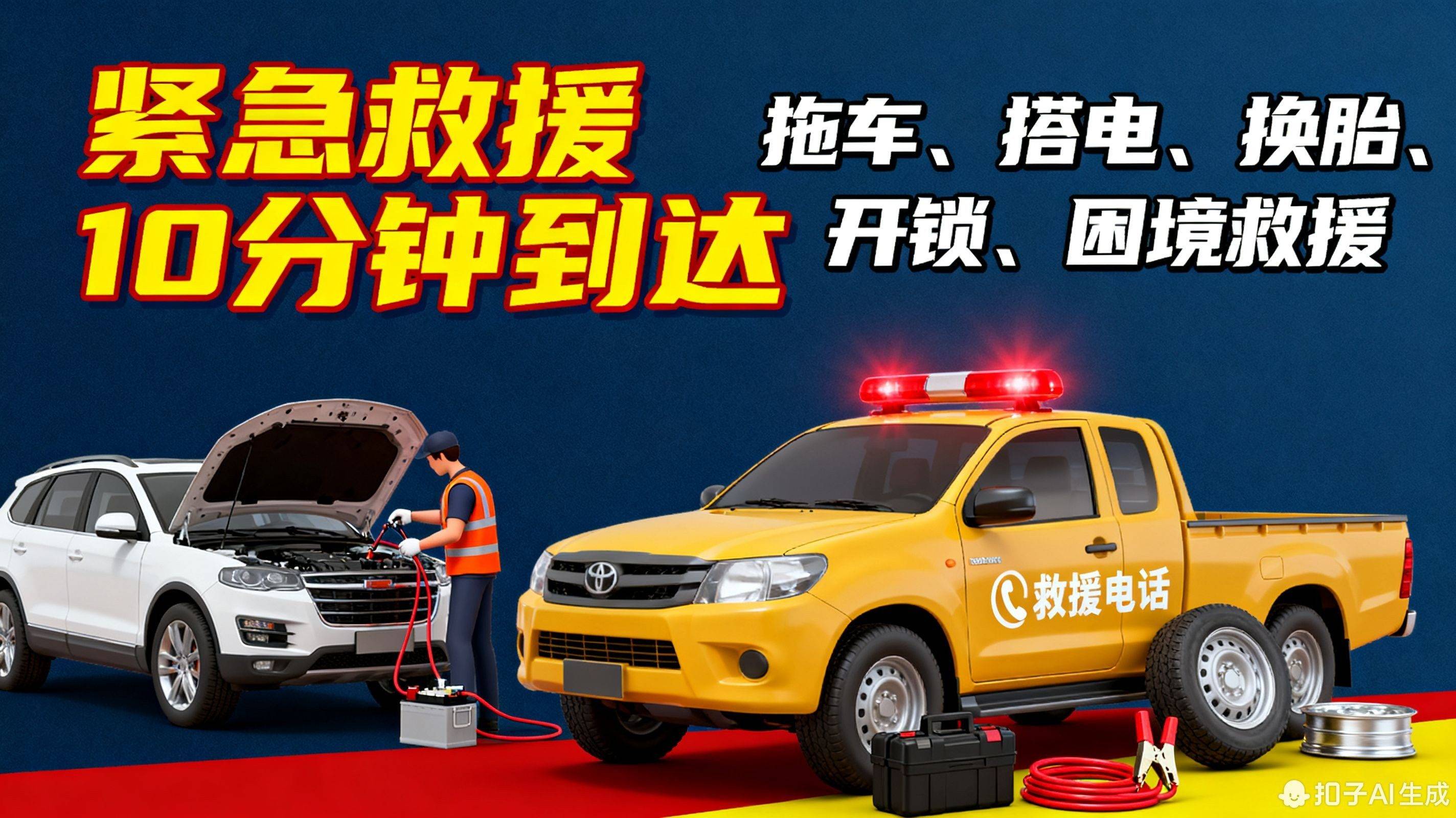 库尔勒最新24小时上门汽车搭电救援方法分析(最方便真实的库尔勒上门汽车搭电多少钱方法)